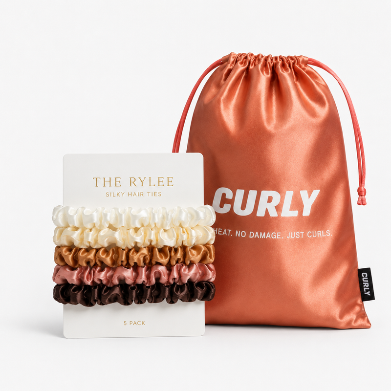 The Rylee Silky Hair Ties (5 Pack)