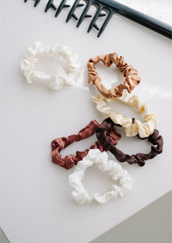 The Rylee Silky Hair Ties (5 Pack)