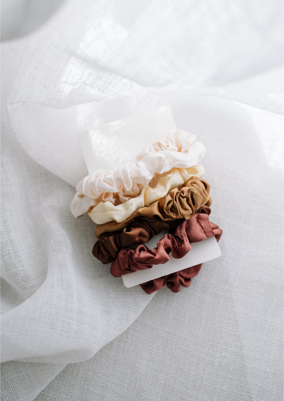 The Rylee Silky Hair Ties (5 Pack)